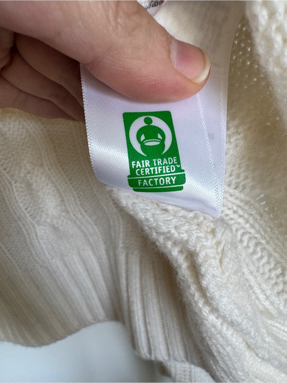 NWT J. CREW Spring Street Cashmere Twisted Cable-knit Sweater Ivory Medium CO589 - Picture 11 of 15